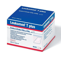 Medicazione sterile Leukomed T Plus 5x7,2 cm. Scatola da 50 unità